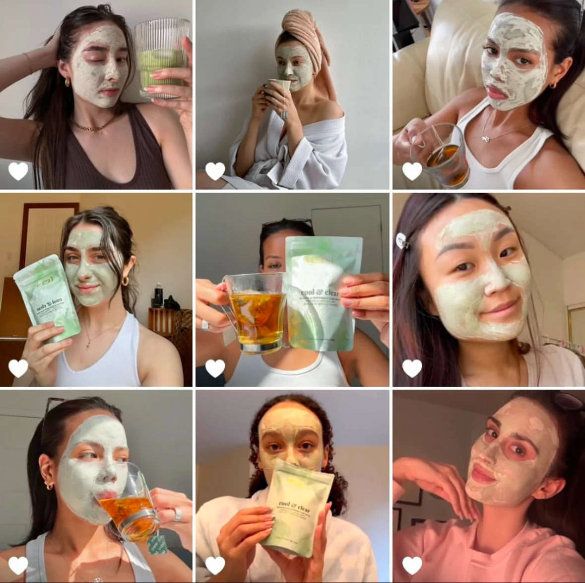 Cool & Clear Matcha Face Mask - Image 3