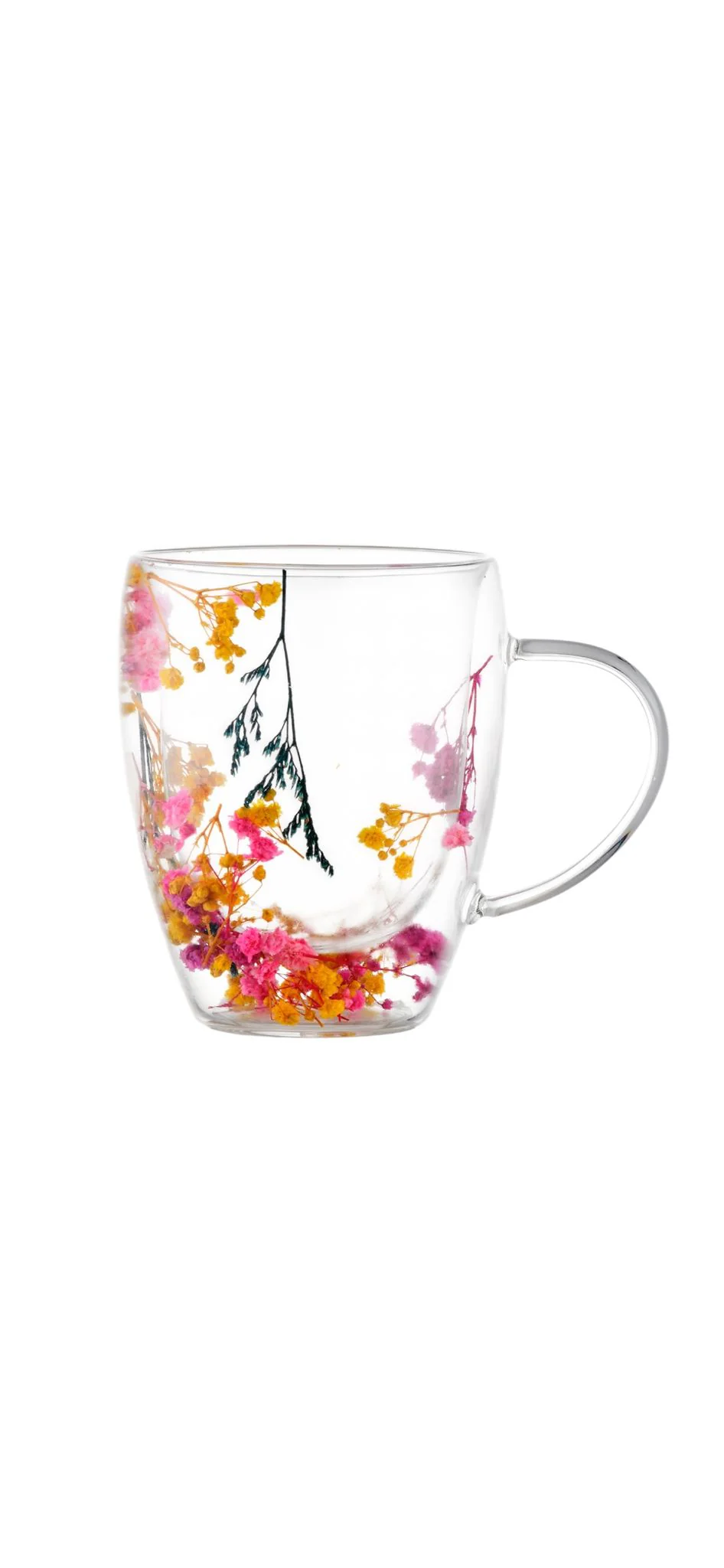 Floral Glass Tea Perfect Tea Mug - Image 5